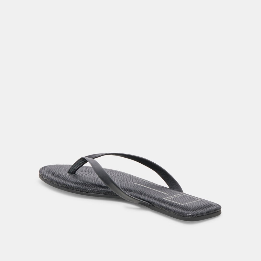 Dolce Vita Layney Sandals Black Leather
