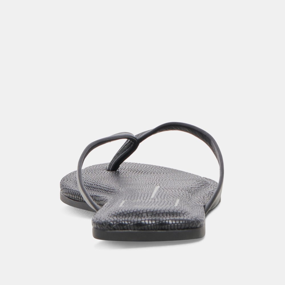 Dolce Vita Layney Sandals Black Leather