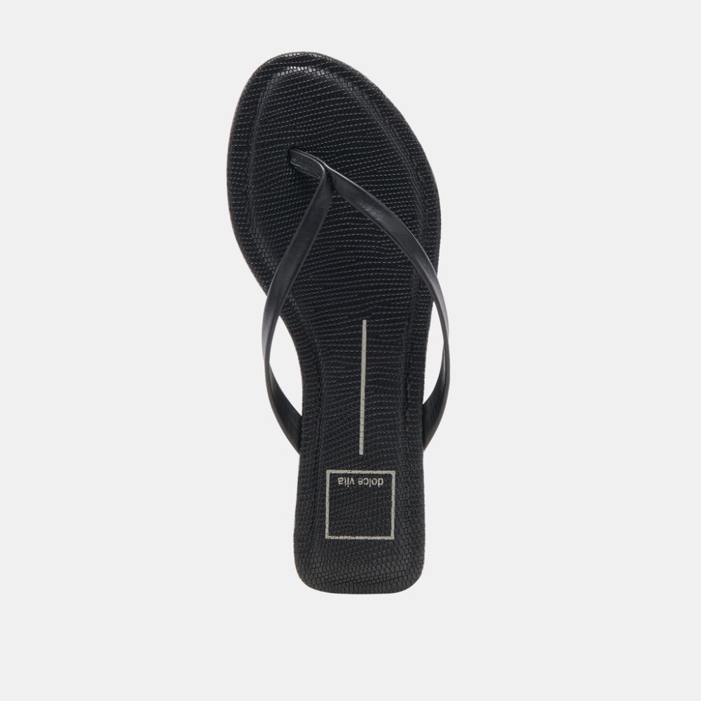 Dolce Vita Layney Sandals Black Leather