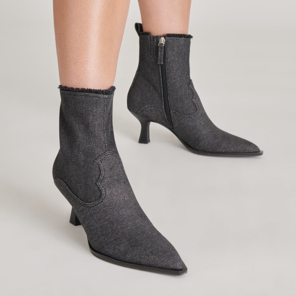 Dolce Vita Austin Boots Carbon Denim