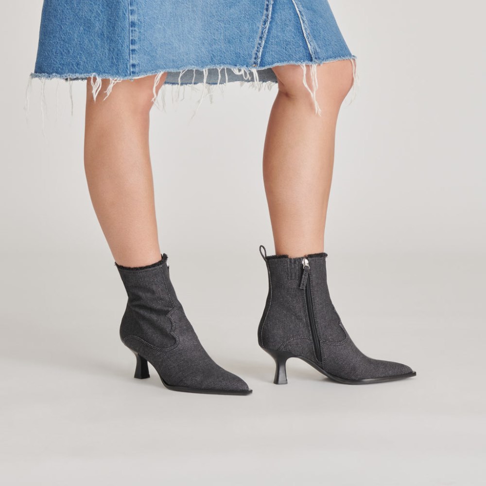 Dolce Vita Austin Boots Carbon Denim