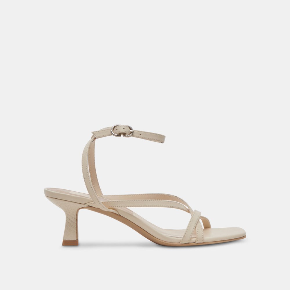 Dolce Vita Zamal Heels Creme Leather