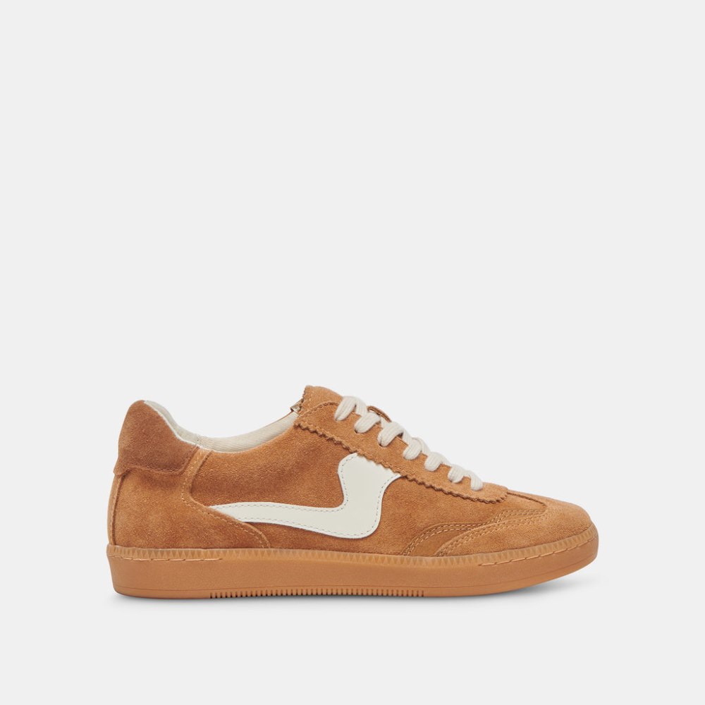 Dolce Vita Notice Sneakers Brown Suede