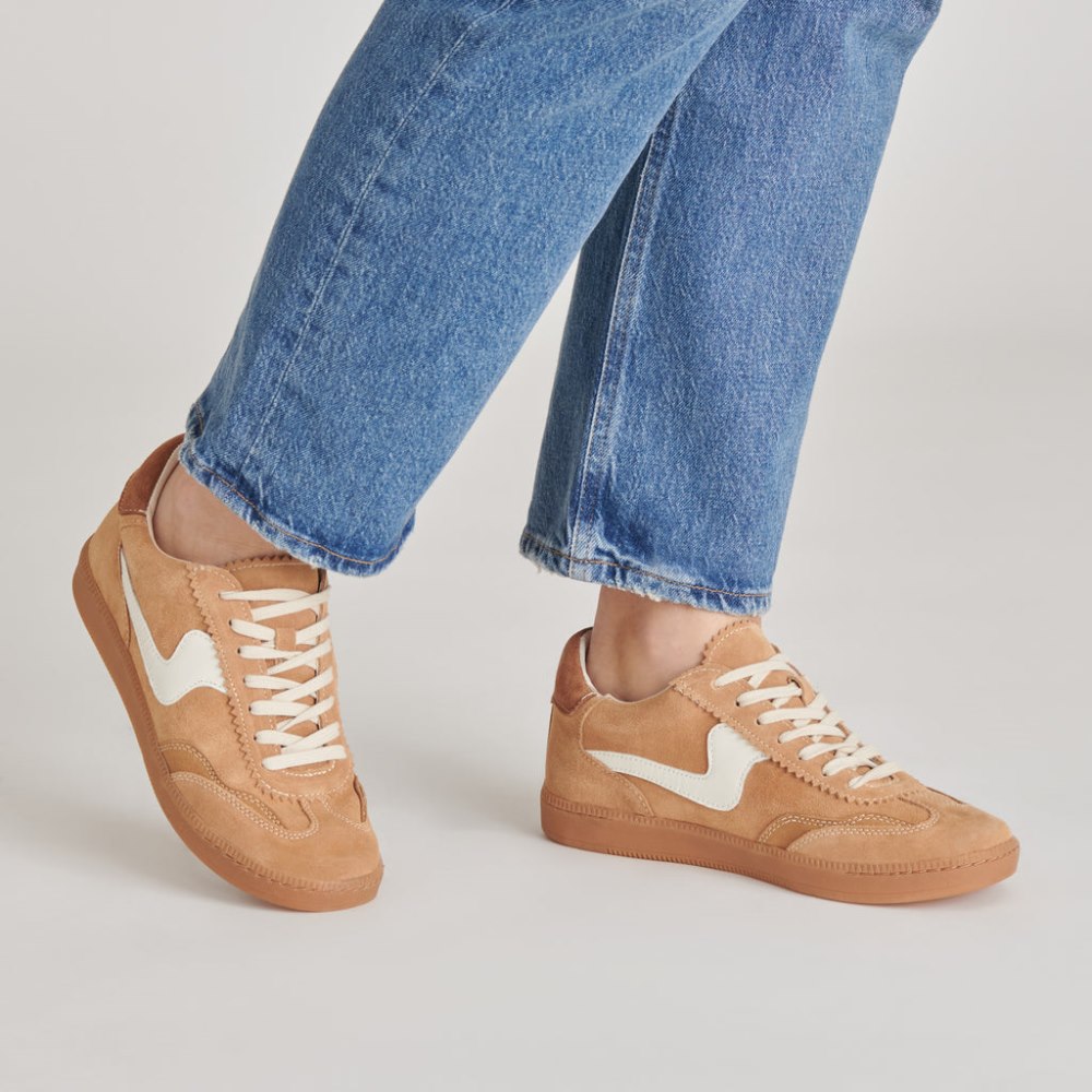 Dolce Vita Notice Sneakers Brown Suede