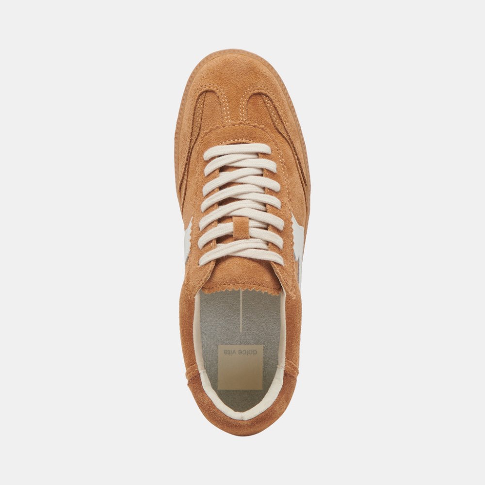 Dolce Vita Notice Sneakers Brown Suede