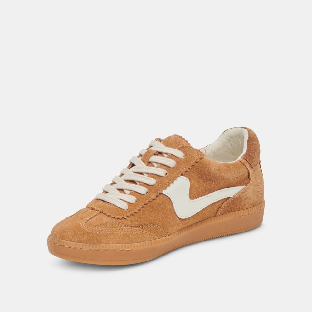 Dolce Vita Notice Sneakers Brown Suede