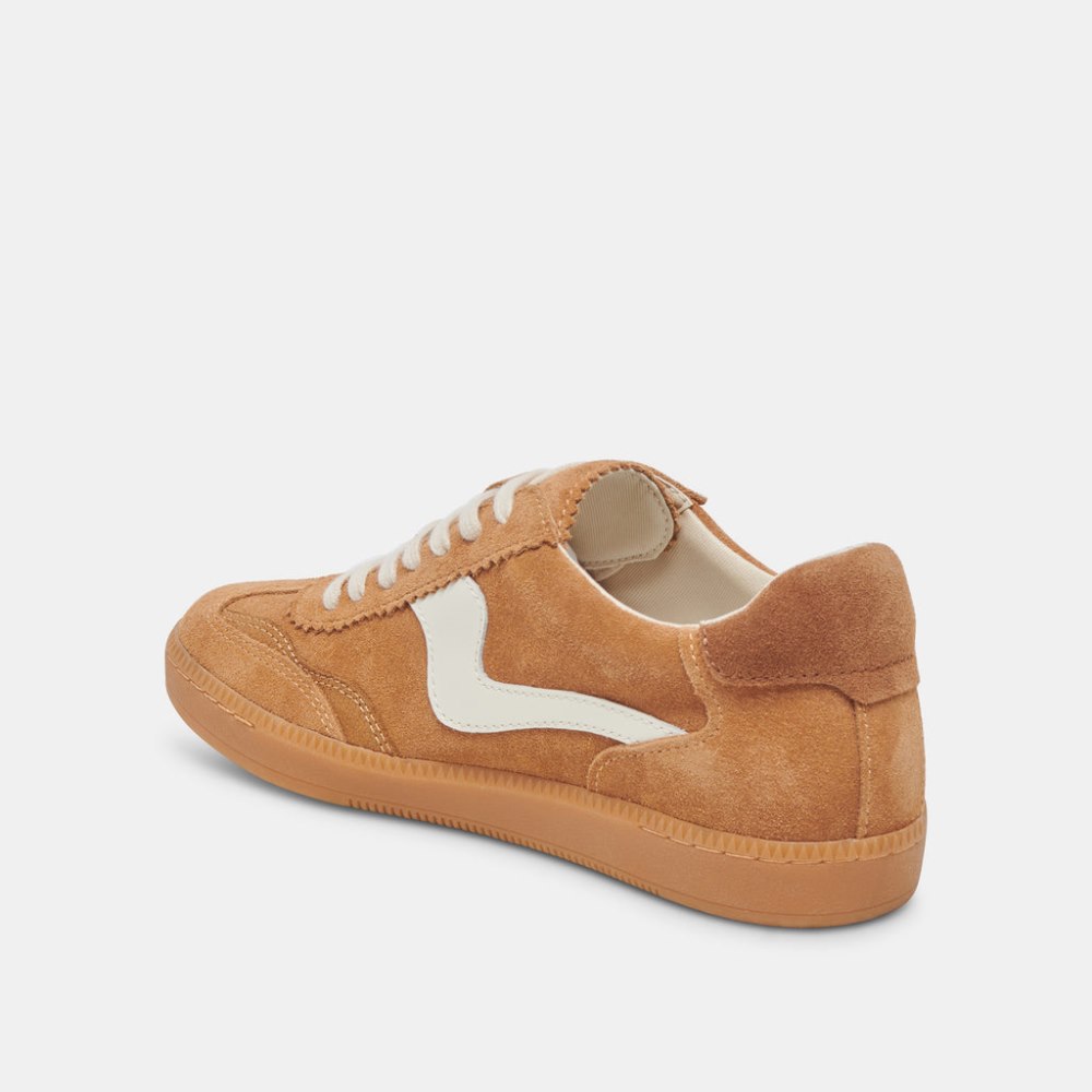 Dolce Vita Notice Sneakers Brown Suede