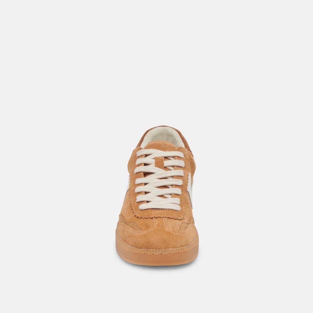 Dolce Vita Notice Sneakers Brown Suede