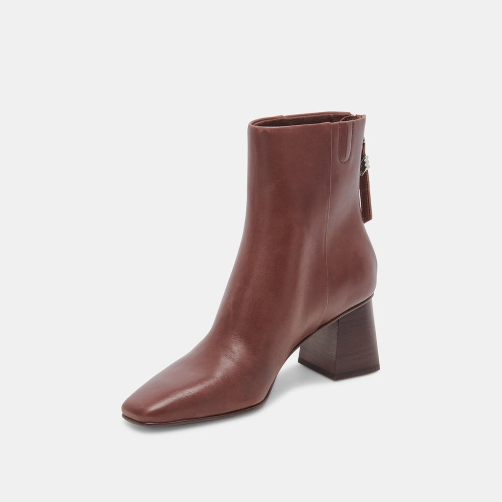 Dolce Vita Fifi H2o Booties Chocolate Leather
