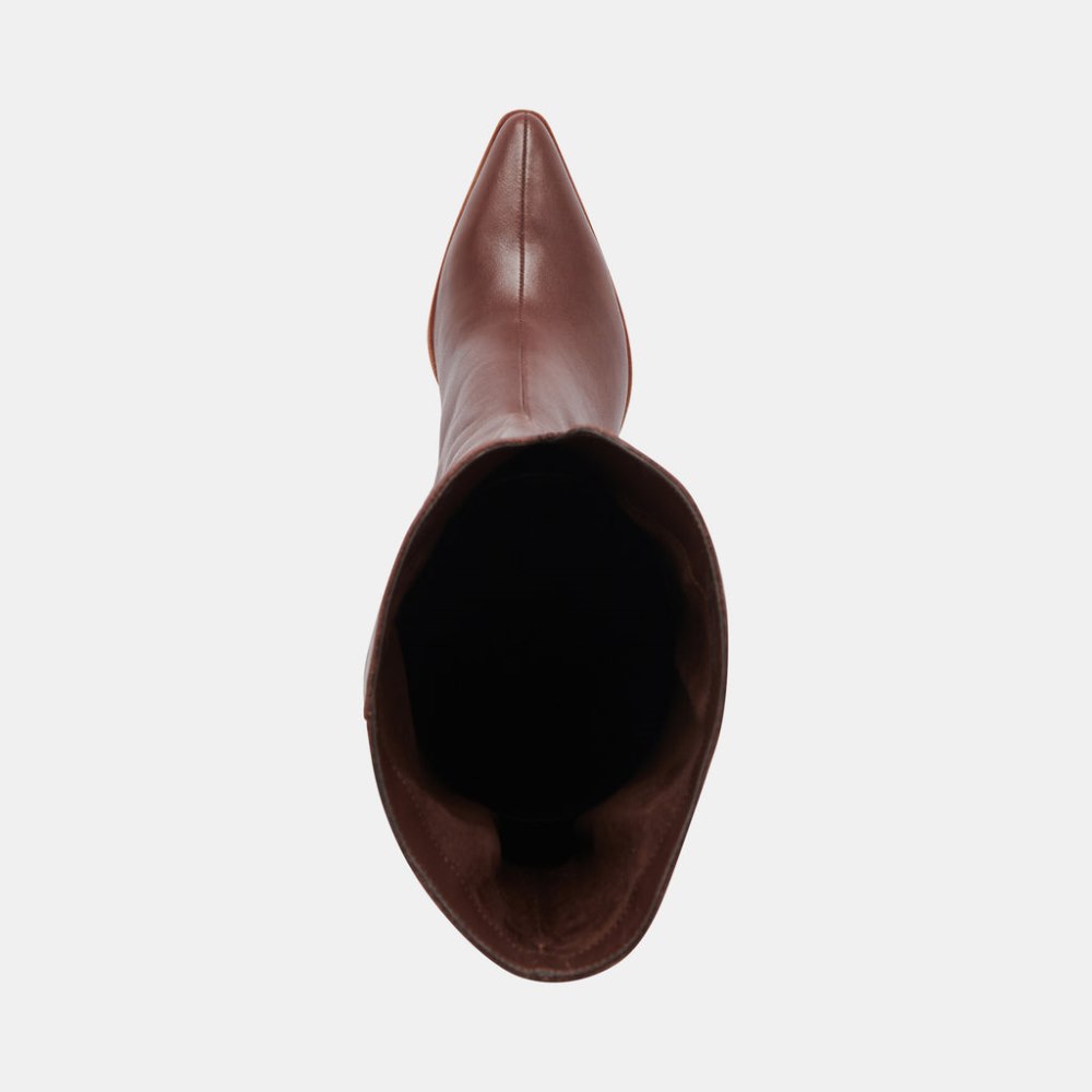 Dolce Vita Rocky Boots Chocolate Leather