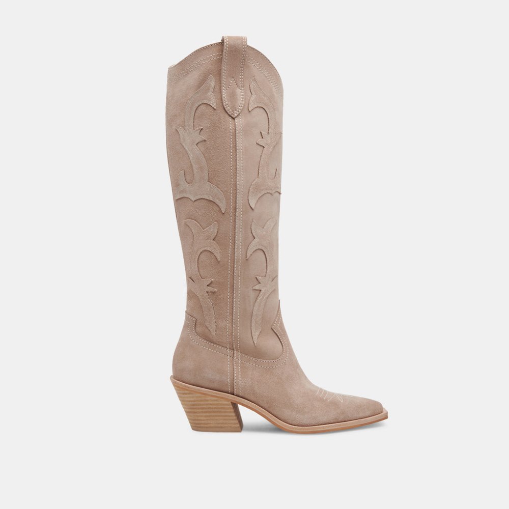 Dolce Vita Samare Boots Taupe Suede
