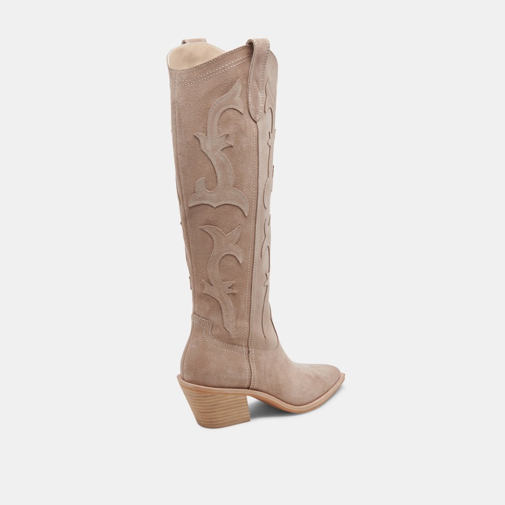 Dolce Vita Samare Boots Taupe Suede