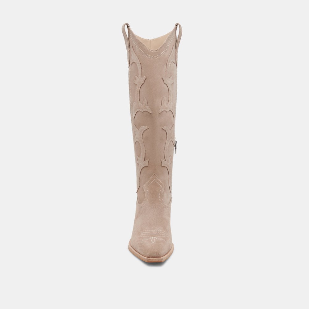 Dolce Vita Samare Boots Taupe Suede