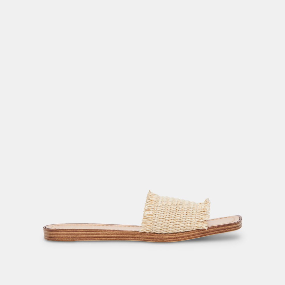 Dolce Vita Canary Sandals Lt Natural Raffia