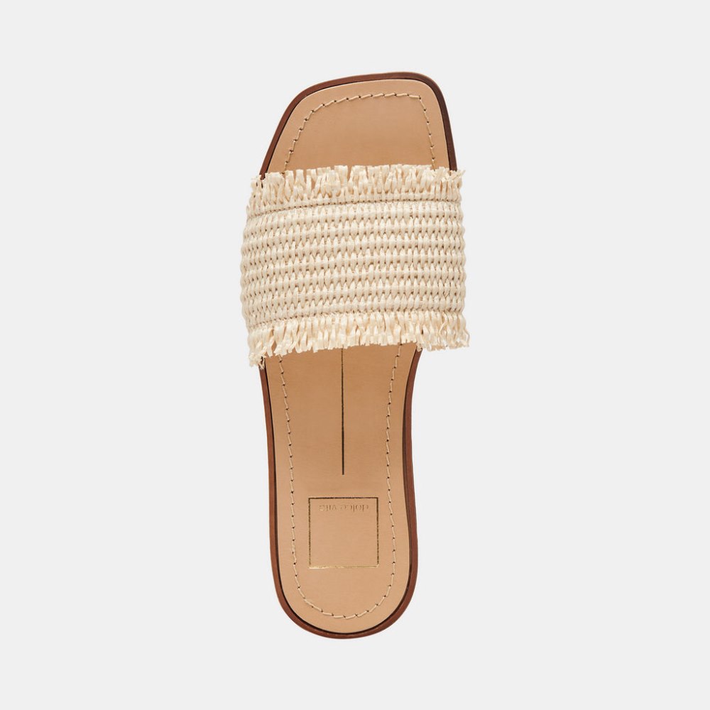 Dolce Vita Canary Sandals Lt Natural Raffia