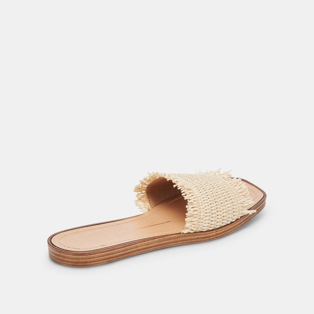 Dolce Vita Canary Sandals Lt Natural Raffia