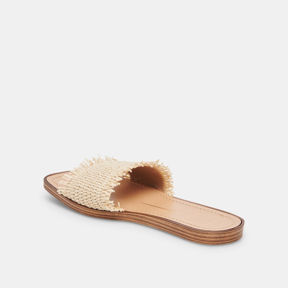 Dolce Vita Canary Sandals Lt Natural Raffia