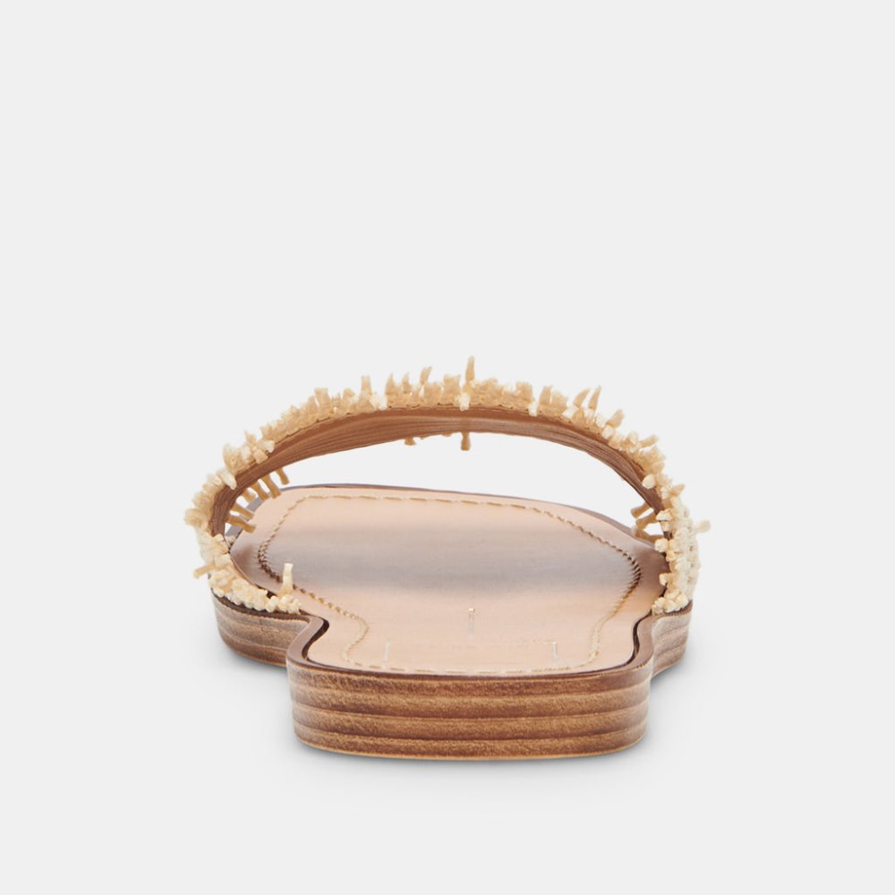 Dolce Vita Canary Sandals Lt Natural Raffia