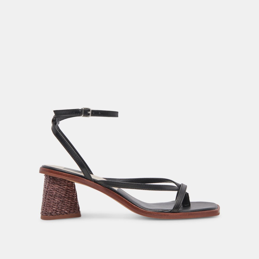 Dolce Vita Banita Sandals Black Leather