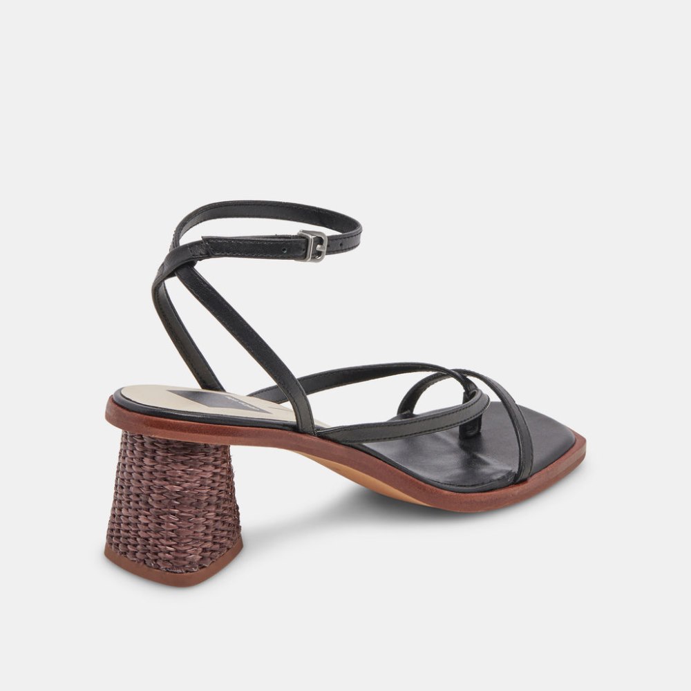 Dolce Vita Banita Sandals Black Leather