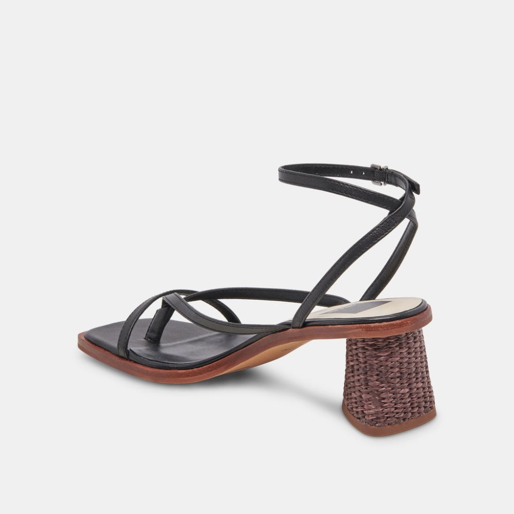 Dolce Vita Banita Sandals Black Leather
