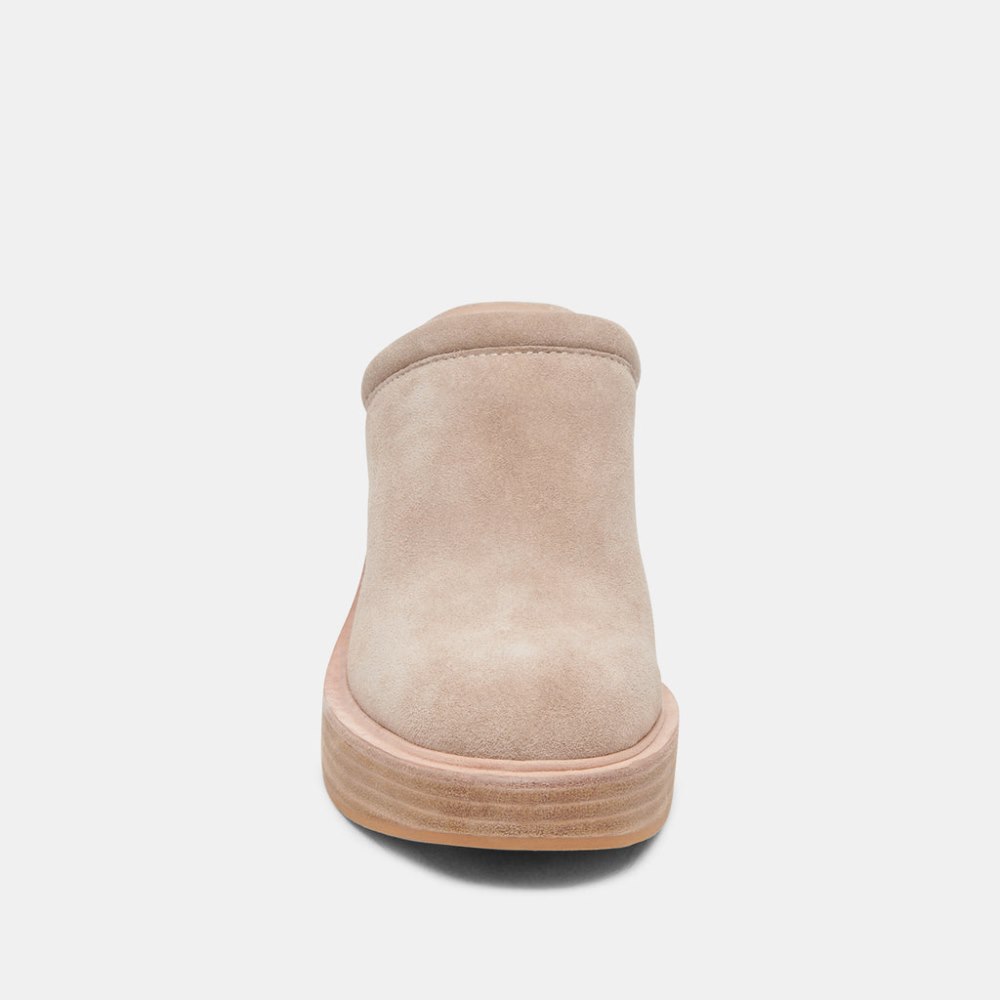 Dolce Vita Castel Heels Taupe Suede