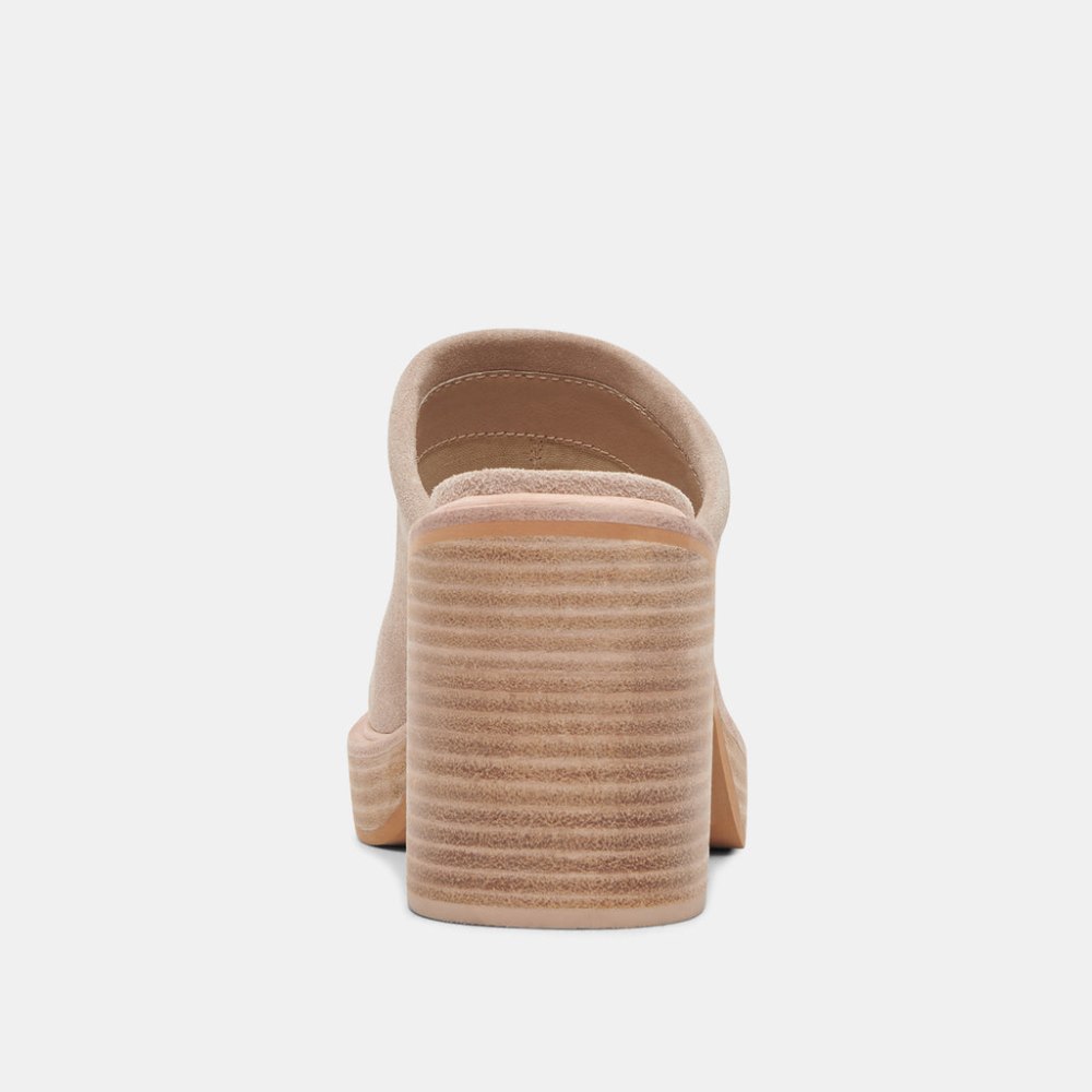 Dolce Vita Castel Heels Taupe Suede
