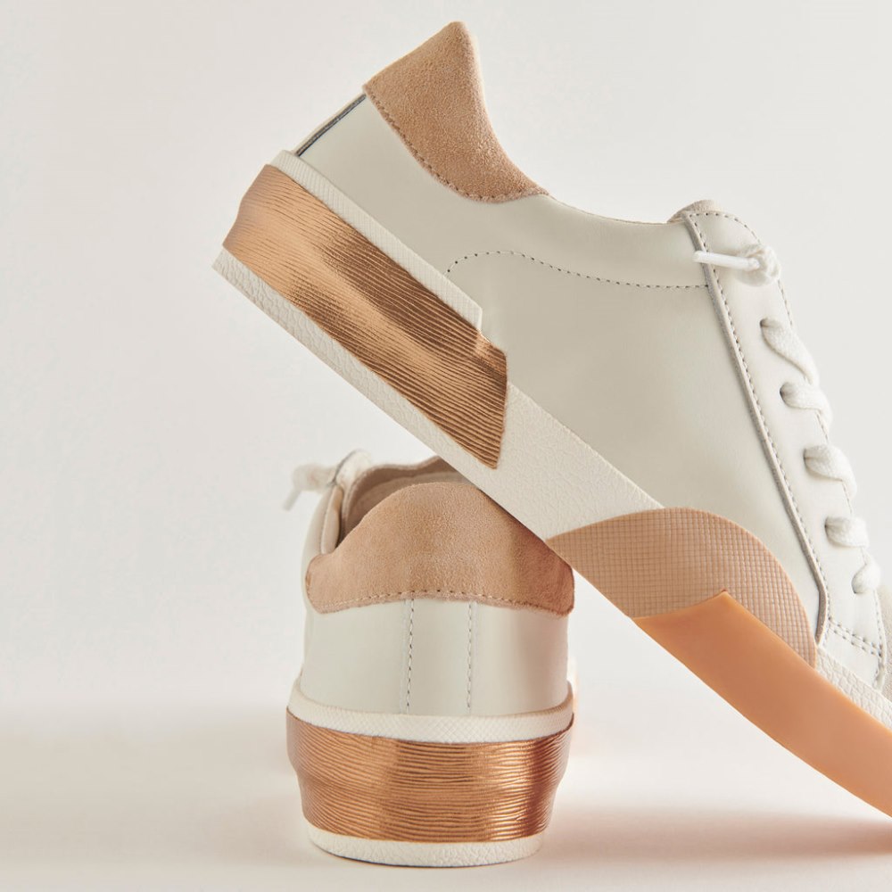 Dolce Vita Zina Sneakers White Tan