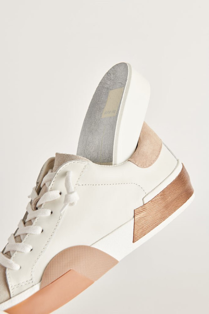 Dolce Vita Zina Sneakers White Tan