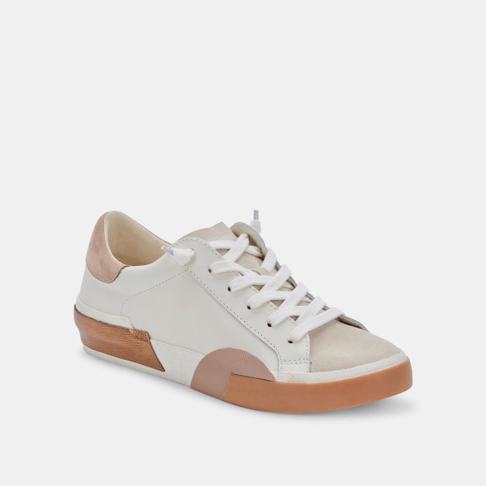 Dolce Vita Zina Sneakers White Tan