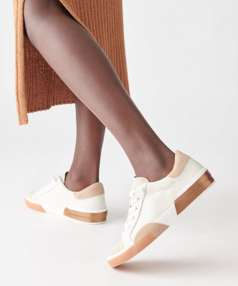 Dolce Vita Zina Sneakers White Tan