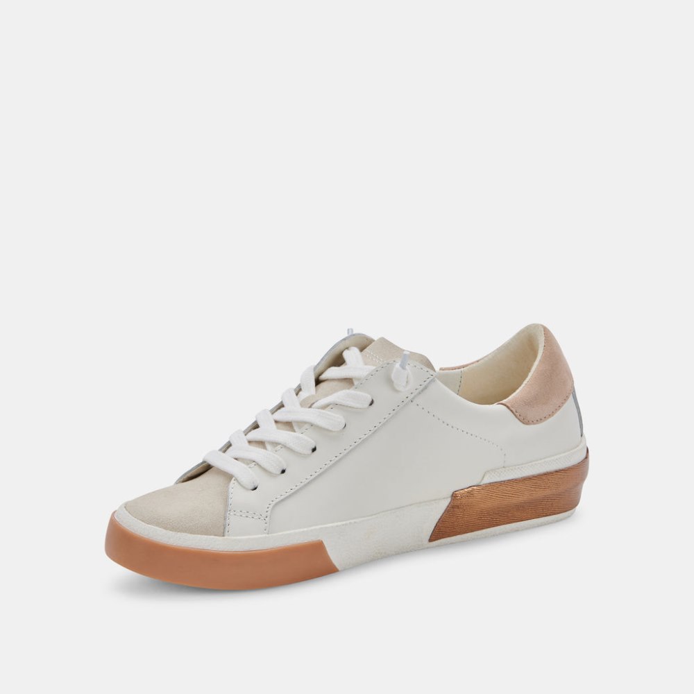 Dolce Vita Zina Sneakers White Tan