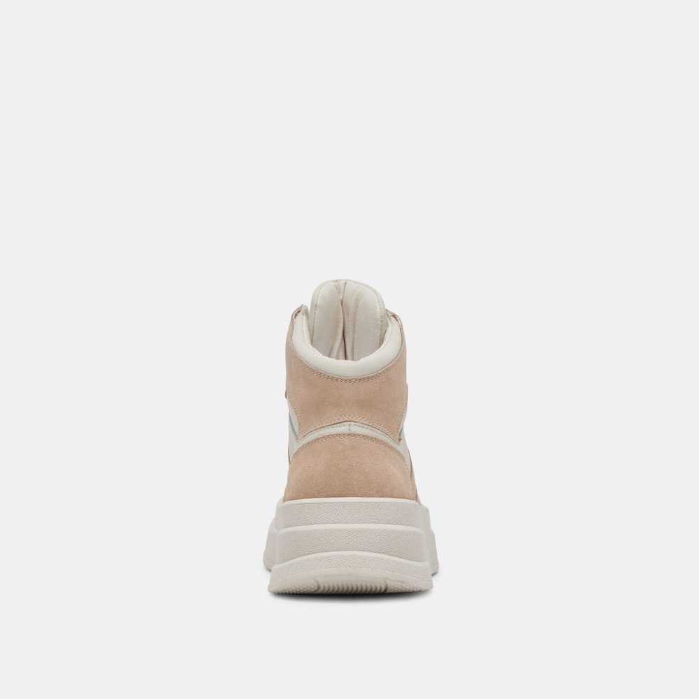 Dolce Vita Brax Sneakers White Dune Leather