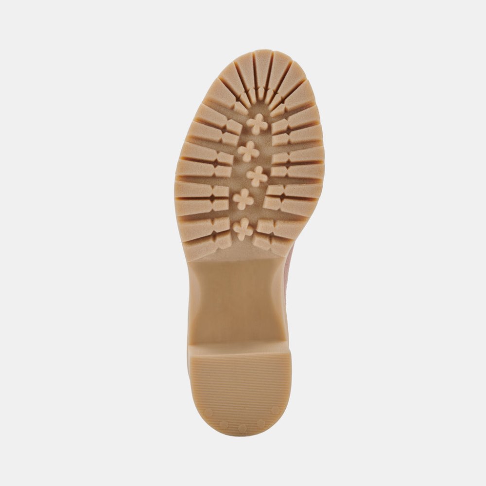 Dolce Vita Caster Booties Cafe Canvas