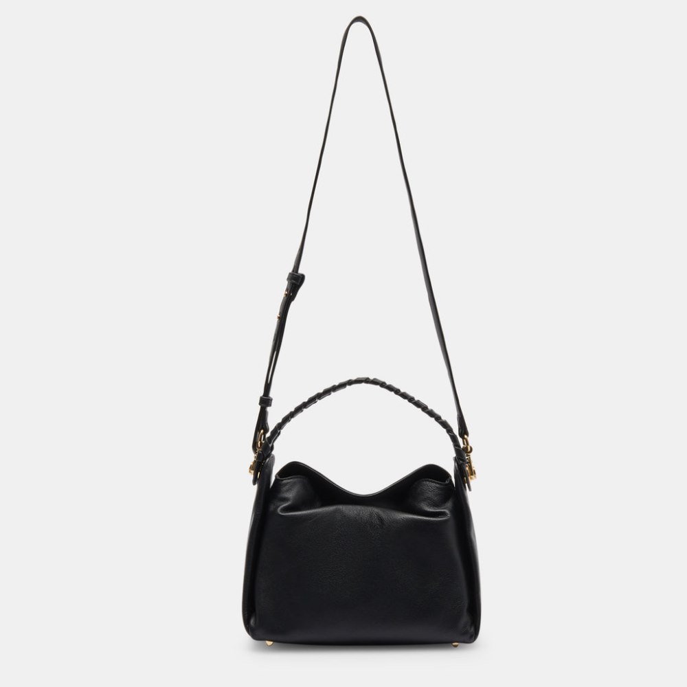 Dolce Vita Aria Crossbody Black Leather