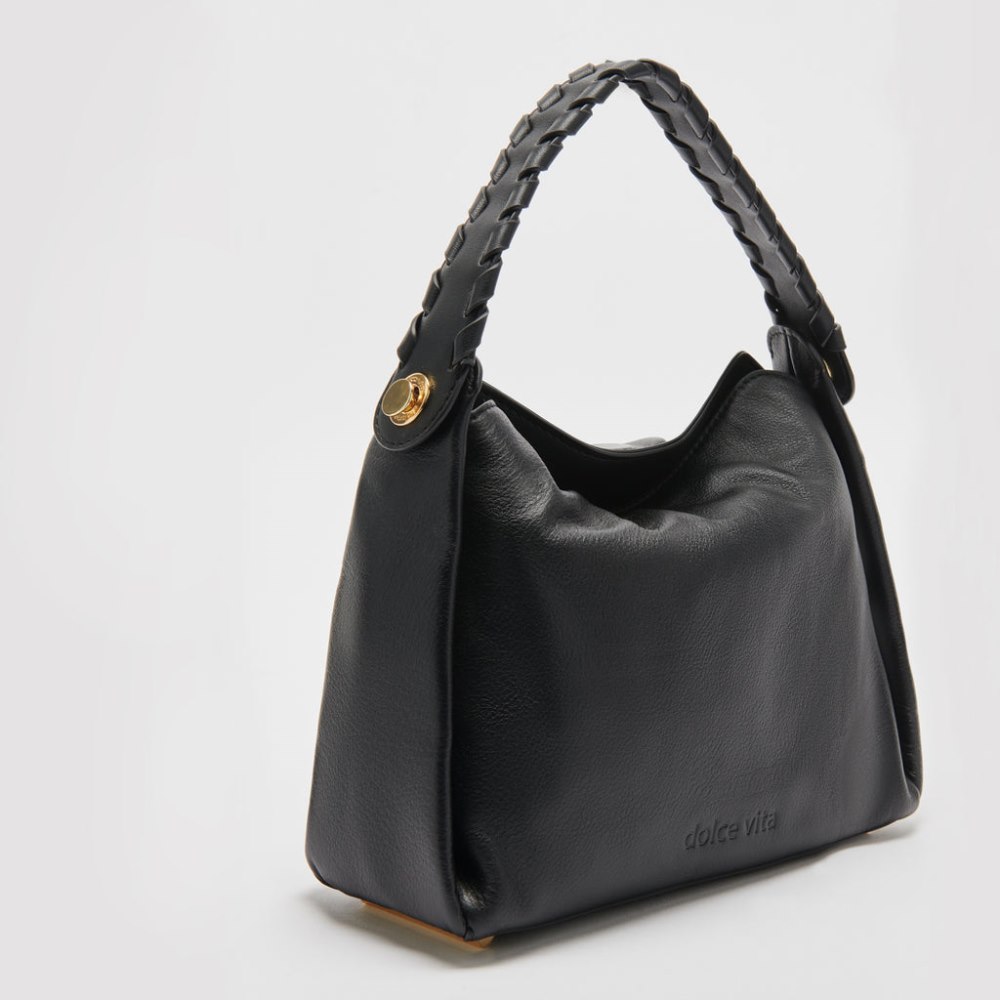 Dolce Vita Aria Crossbody Black Leather
