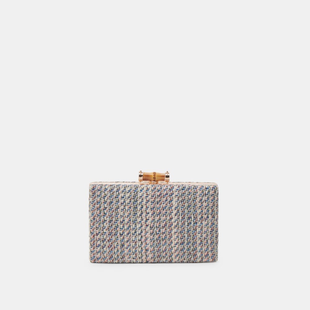 Dolce Vita Greta Clutch Blue Woven