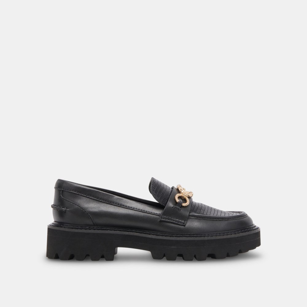 Dolce Vita Mambo Loafers Black Multi Leather
