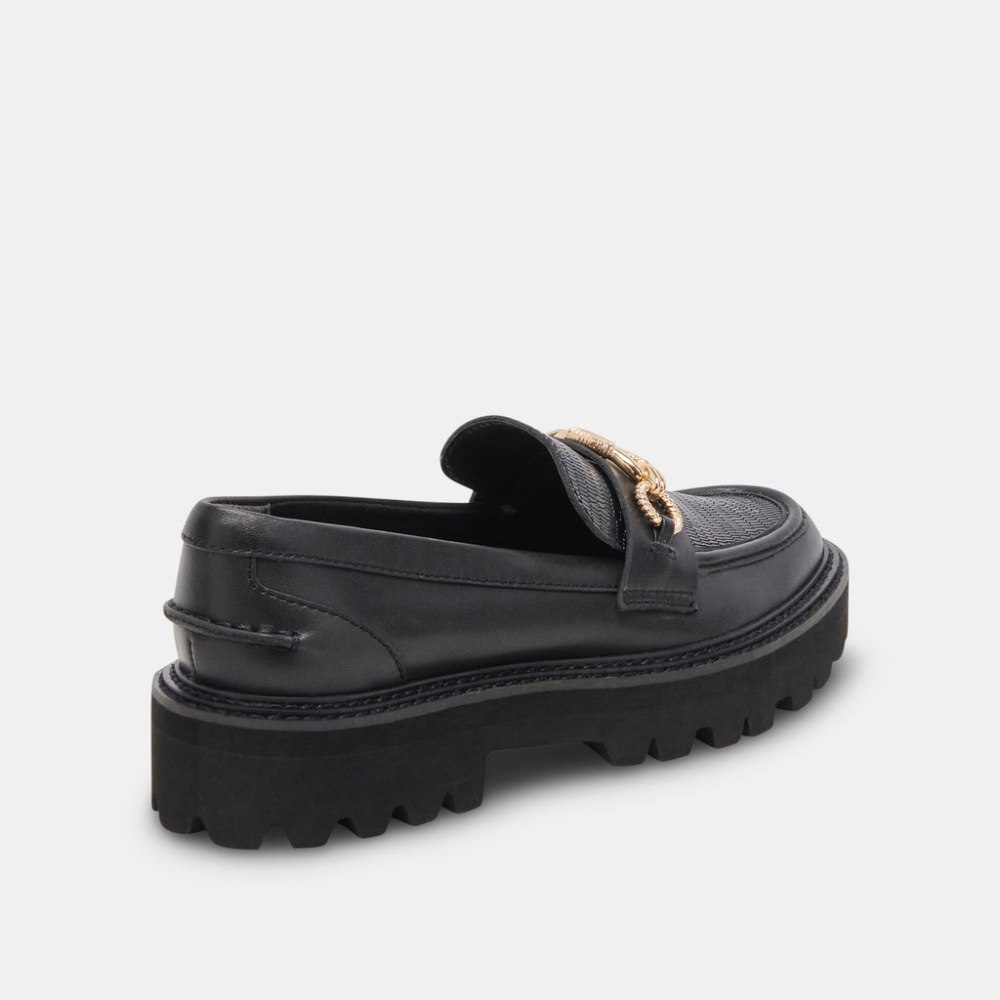 Dolce Vita Mambo Loafers Black Multi Leather