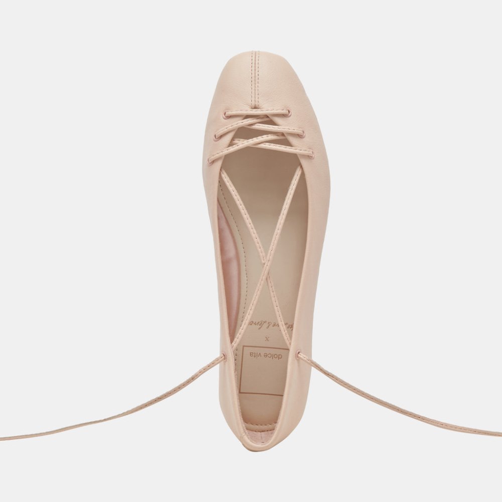 Dolce Vita Beate Ballet Flats Light Pink Leather