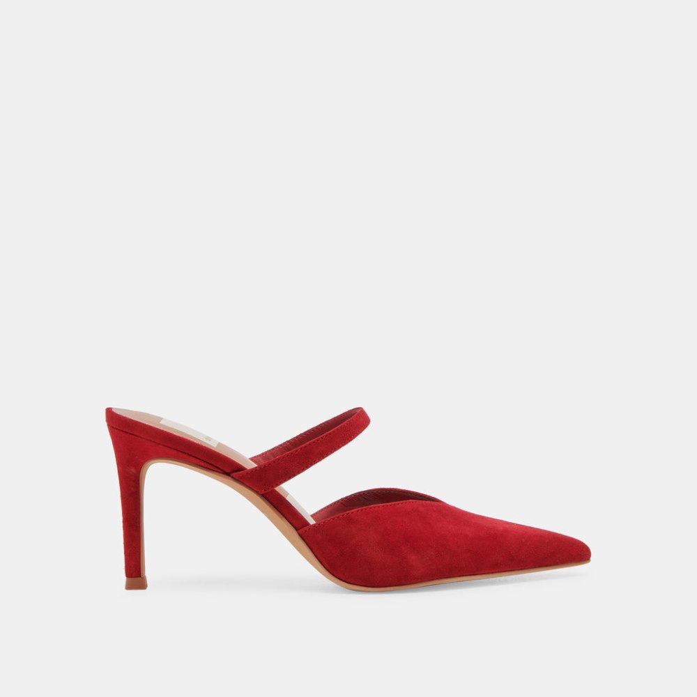 Dolce Vita Kanika Heels Crimson Suede