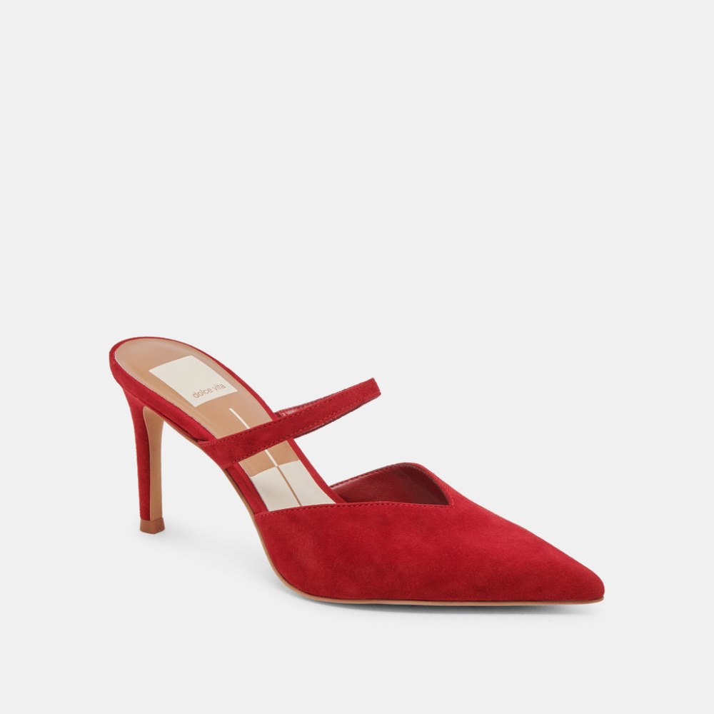 Dolce Vita Kanika Heels Crimson Suede