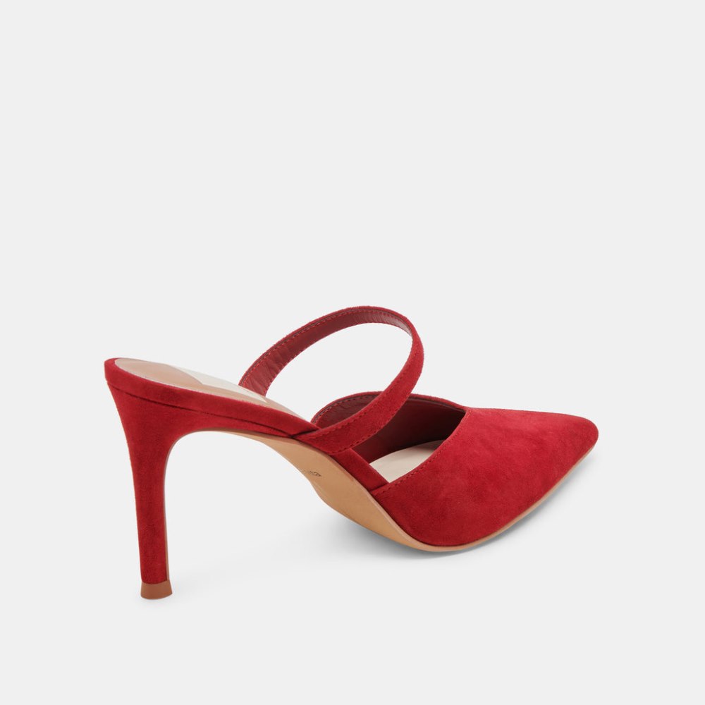 Dolce Vita Kanika Heels Crimson Suede