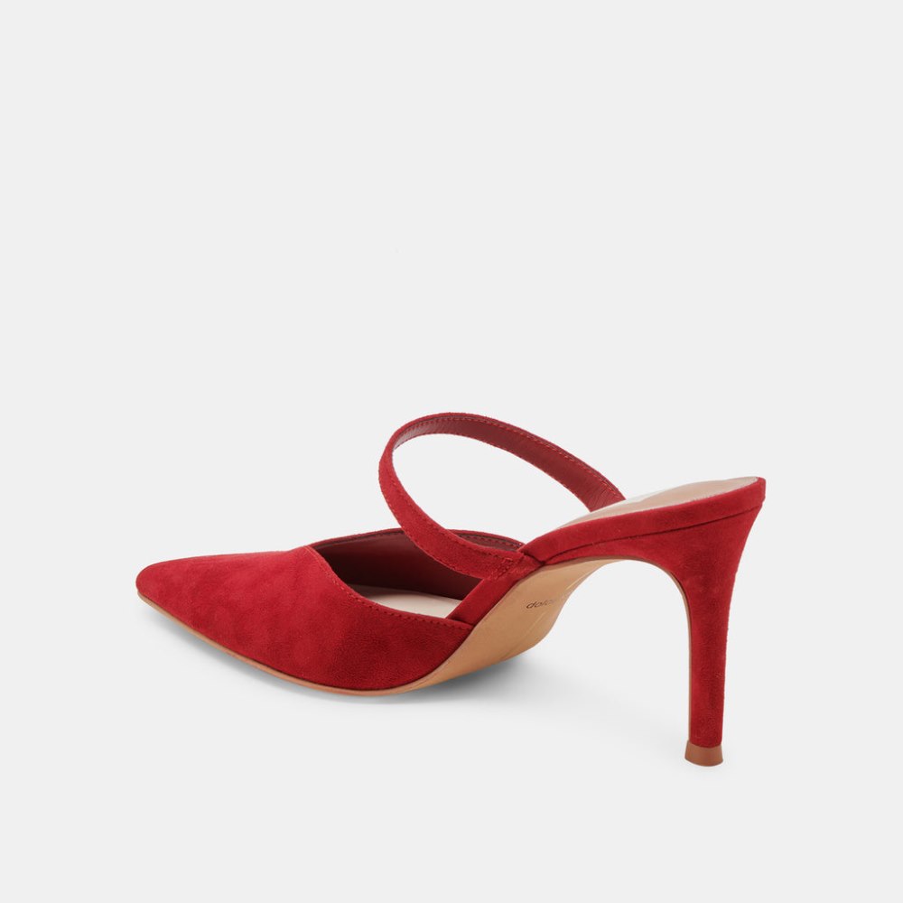 Dolce Vita Kanika Heels Crimson Suede