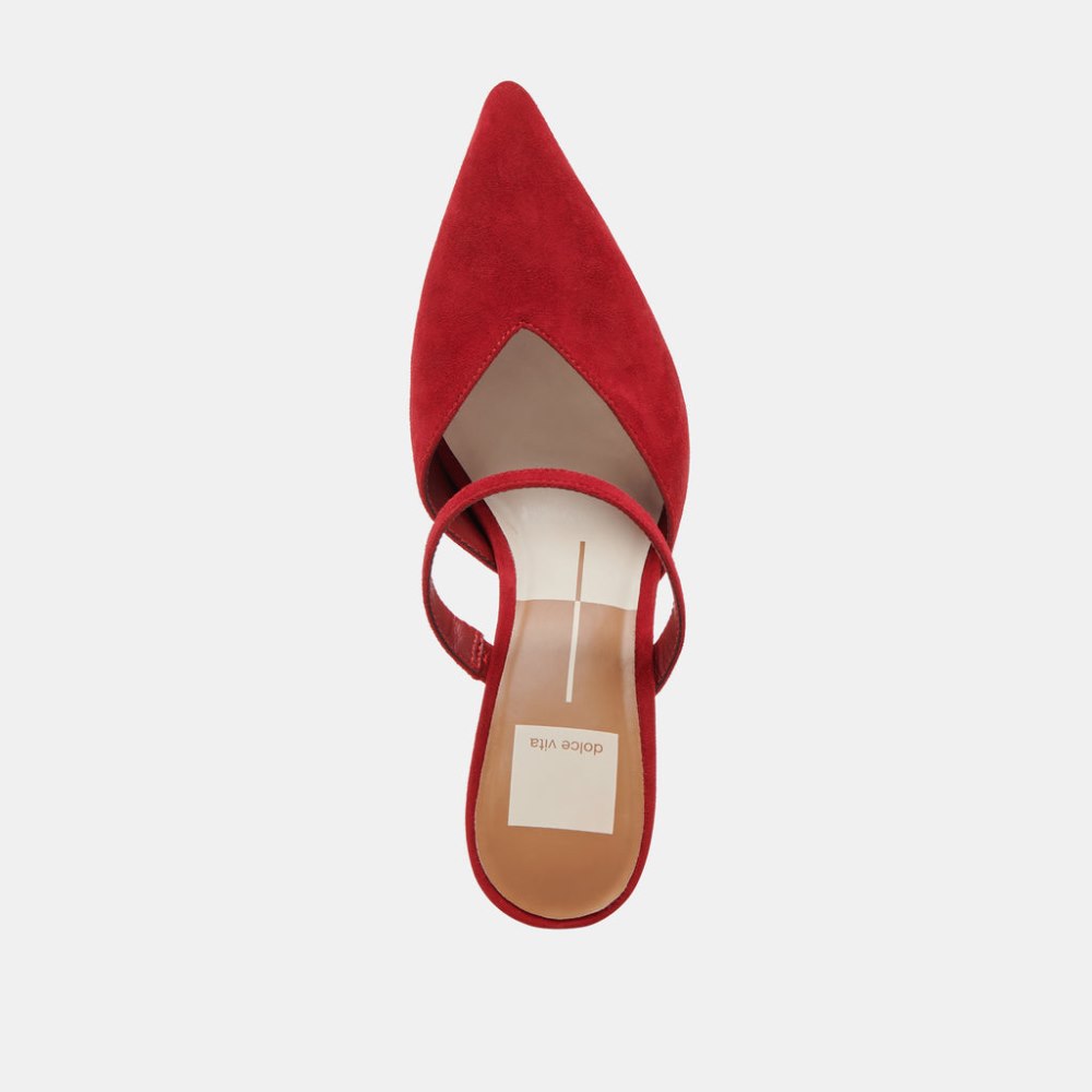 Dolce Vita Kanika Heels Crimson Suede
