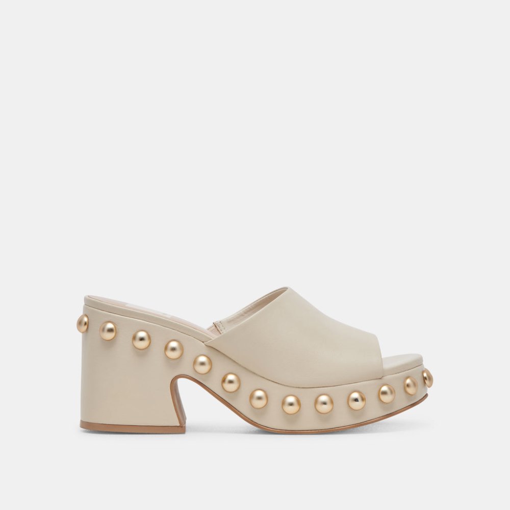 Dolce Vita Glori Heels Ivory Leather