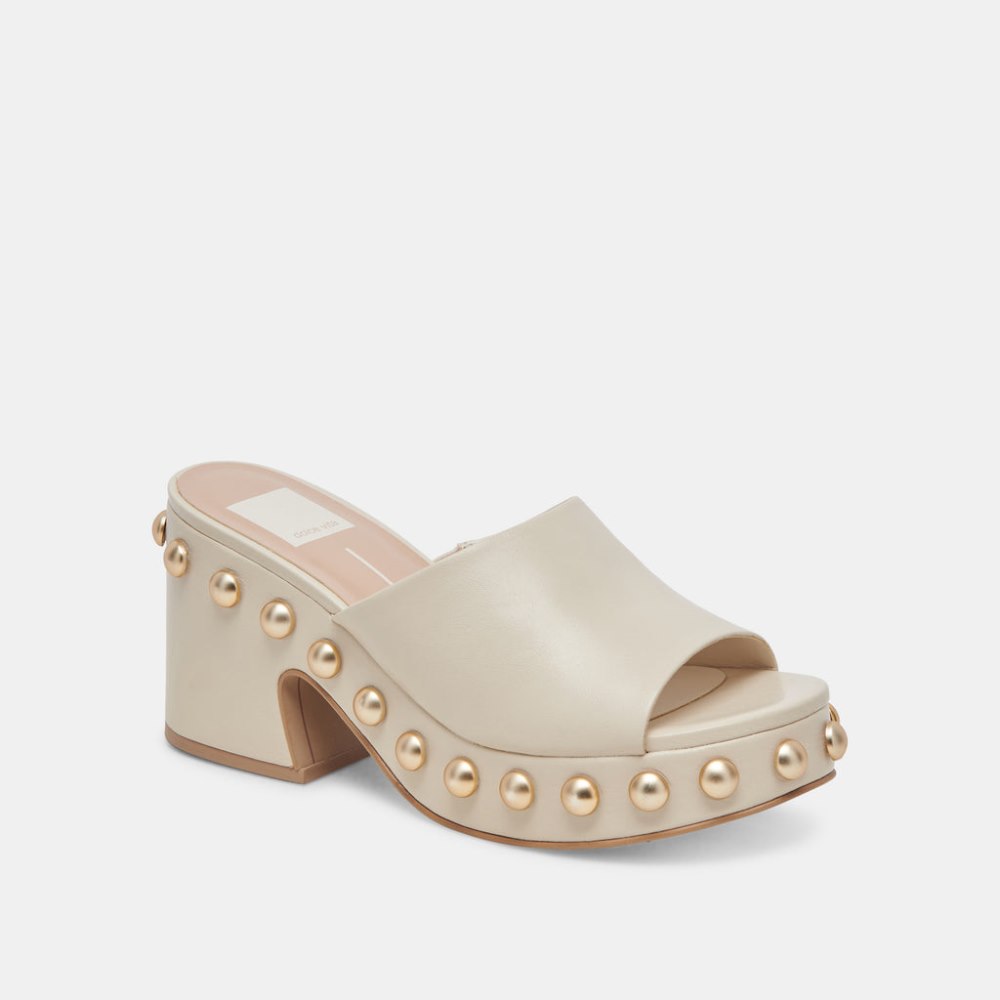 Dolce Vita Glori Heels Ivory Leather