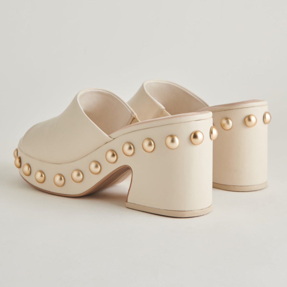 Dolce Vita Glori Heels Ivory Leather