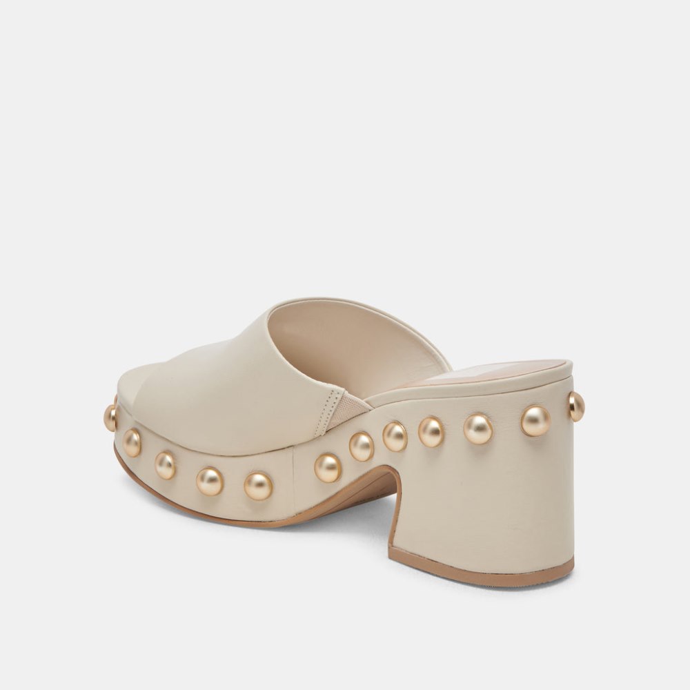 Dolce Vita Glori Heels Ivory Leather