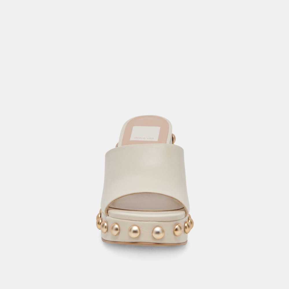 Dolce Vita Glori Heels Ivory Leather